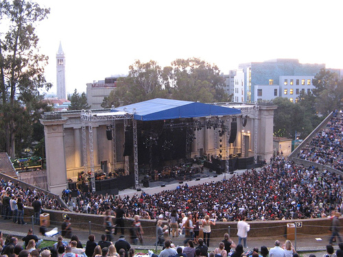 Berkeley Greek Theater Seating Chart General Admission