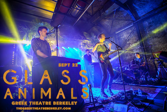 Glass Animals at Greek Theatre Berkeley