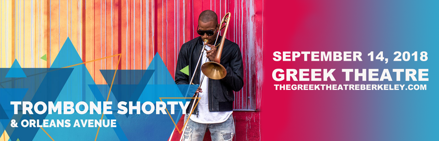 Trombone Shorty and Orleans Avenue at Greek Theatre Berkeley