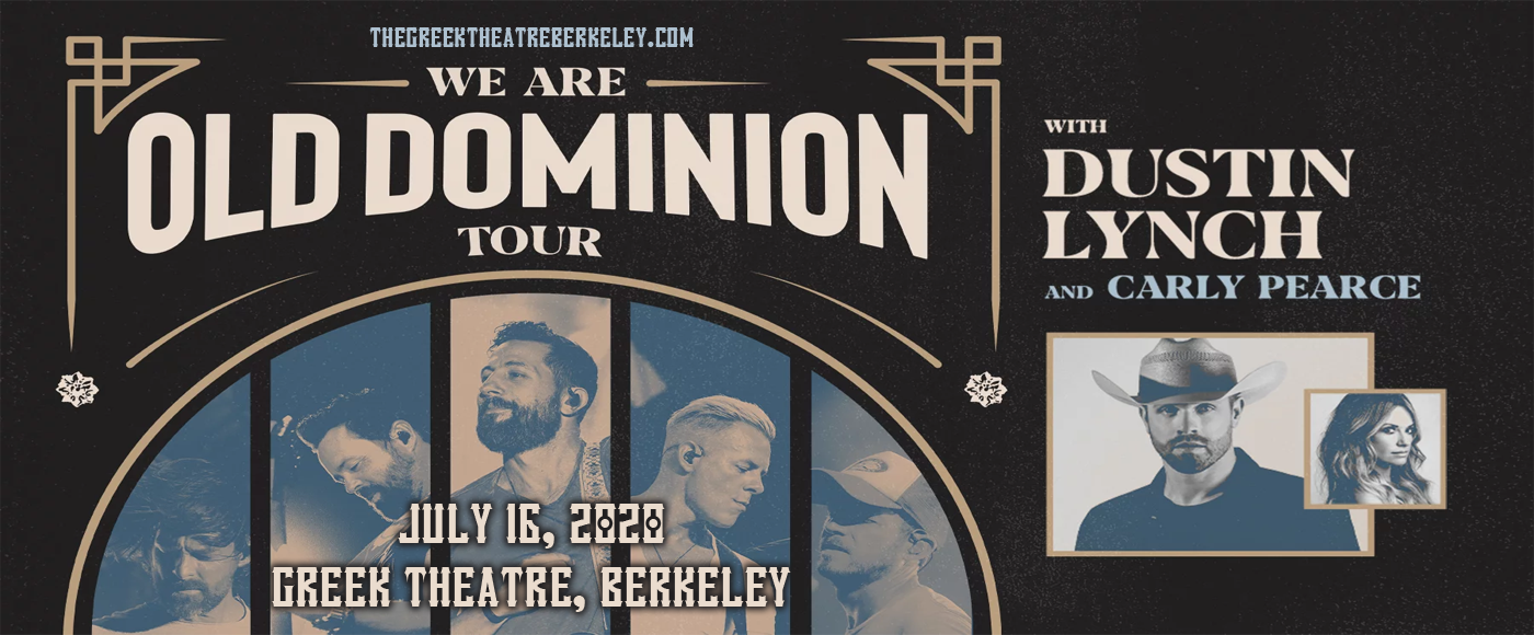 Old Dominion & Carly Pearce [CANCELLED] at Greek Theatre Berkeley