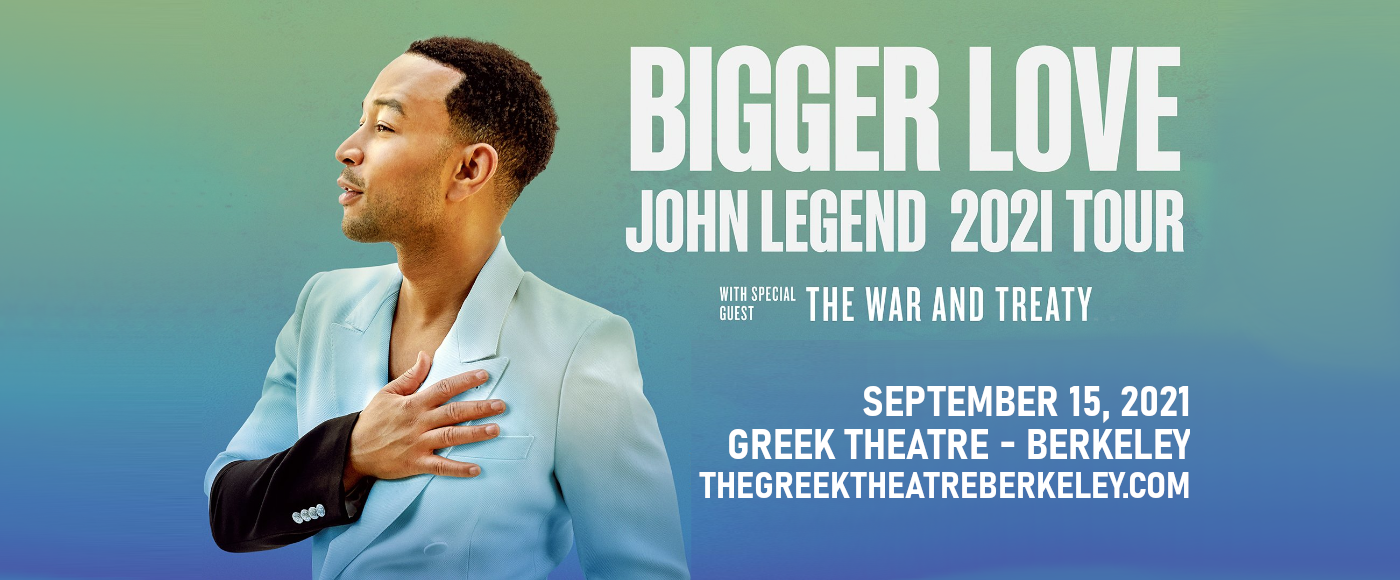 John Legend at Greek Theatre Berkeley