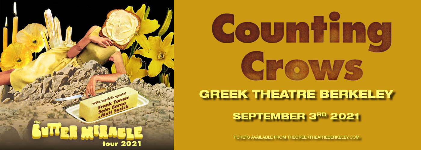 Counting Crows: The Butter Miracle Tour at Greek Theatre Berkeley