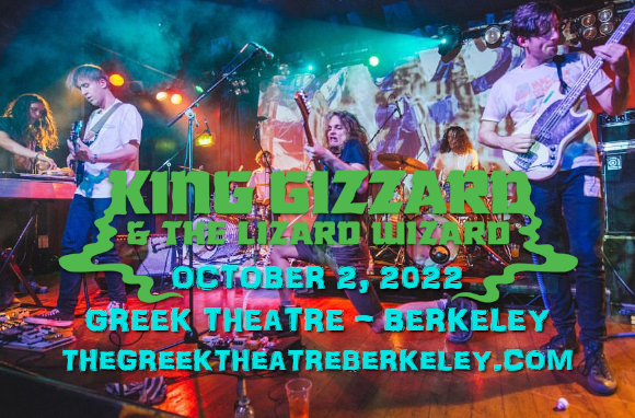 King Gizzard and The Lizard Wizard at Greek Theatre Berkeley