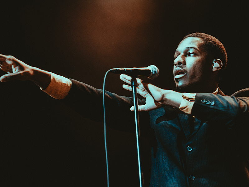 Leon Bridges at Greek Theatre Berkeley