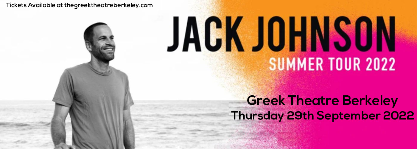 Jack Johnson at Greek Theatre Berkeley