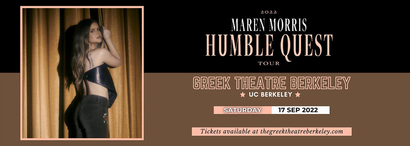 Maren Morris at Greek Theatre Berkeley