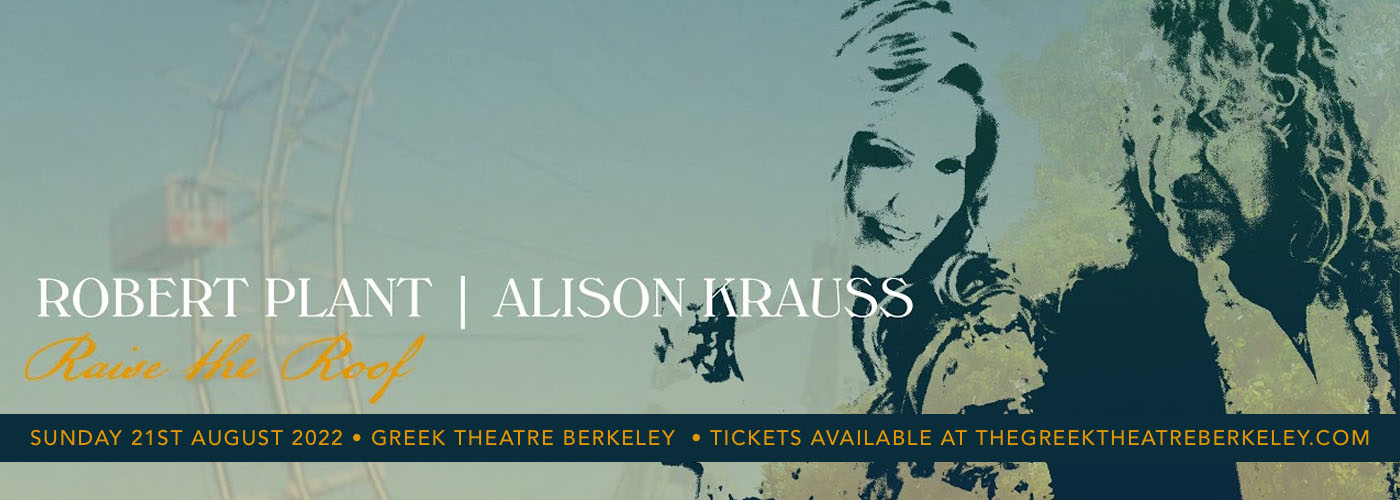 Robert Plant & Alison Krauss at Greek Theatre Berkeley