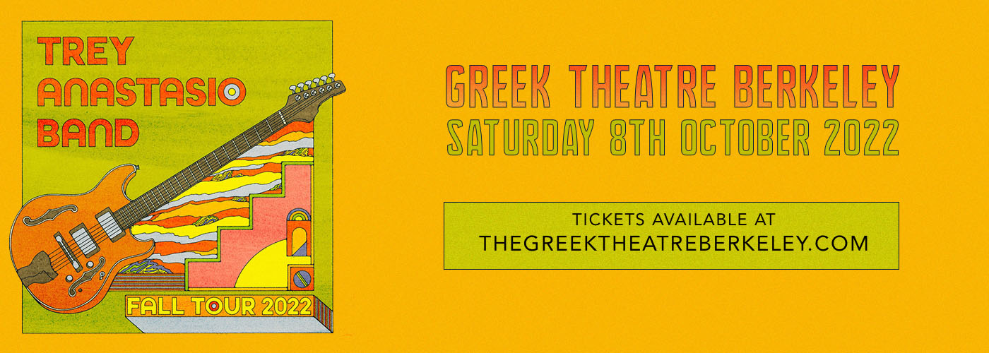 Trey Anastasio Band at Greek Theatre Berkeley