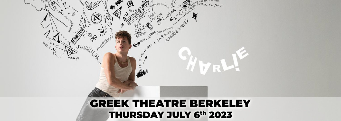 Charlie Puth at Greek Theatre Berkeley