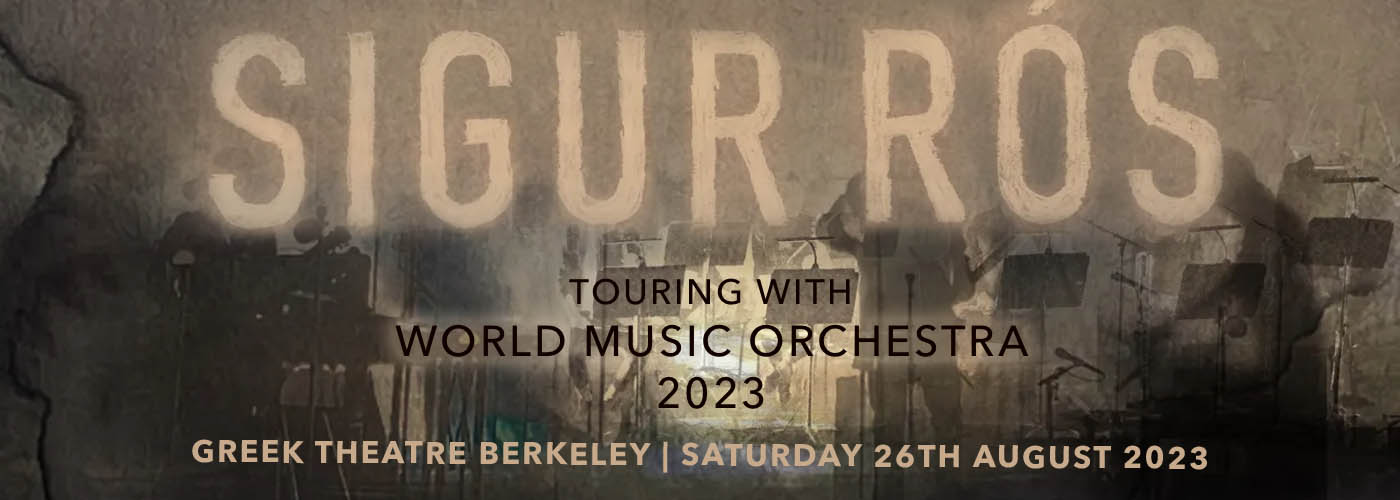 Sigur Ros at Greek Theatre Berkeley