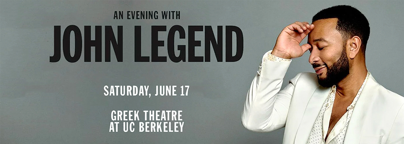 John Legend at Greek Theatre Berkeley