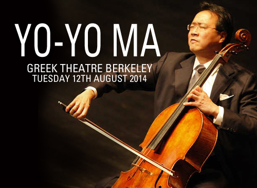 Yo-Yo Ma at Greek Theatre Berkeley
