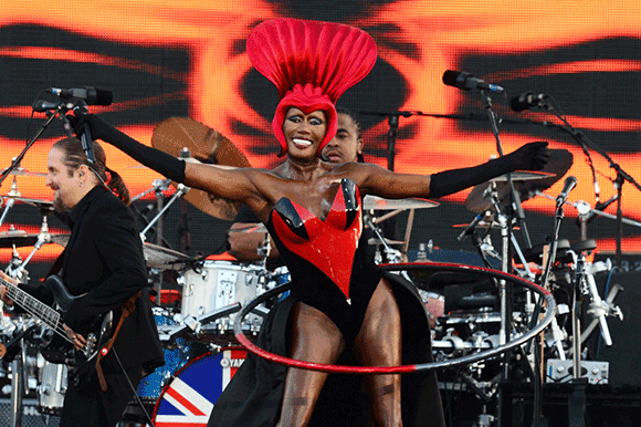 Grace Jones at Greek Theatre Berkeley