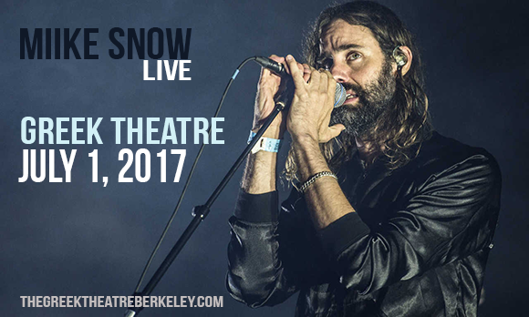 Miike Snow at Greek Theatre Berkeley