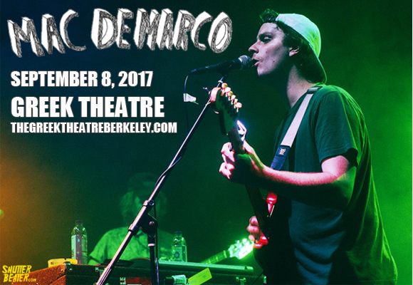 Mac DeMarco at Greek Theatre Berkeley