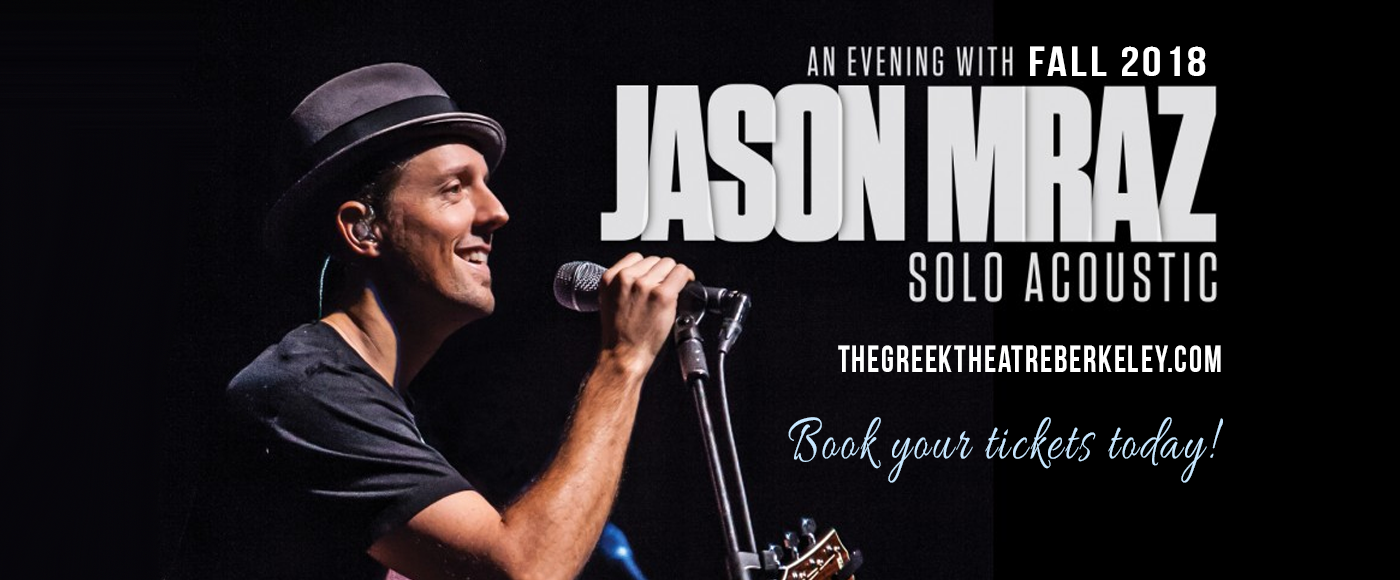 Jason Mraz at Greek Theatre Berkeley