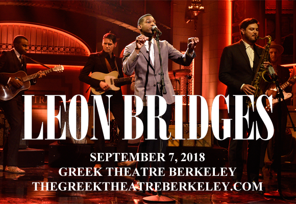 Leon Bridges at Greek Theatre Berkeley