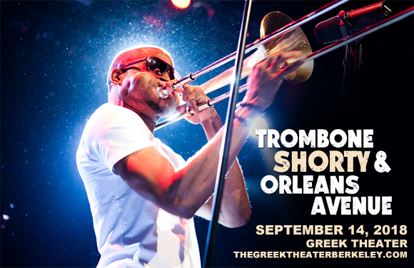 Trombone Shorty and Orleans Avenue at Greek Theatre Berkeley