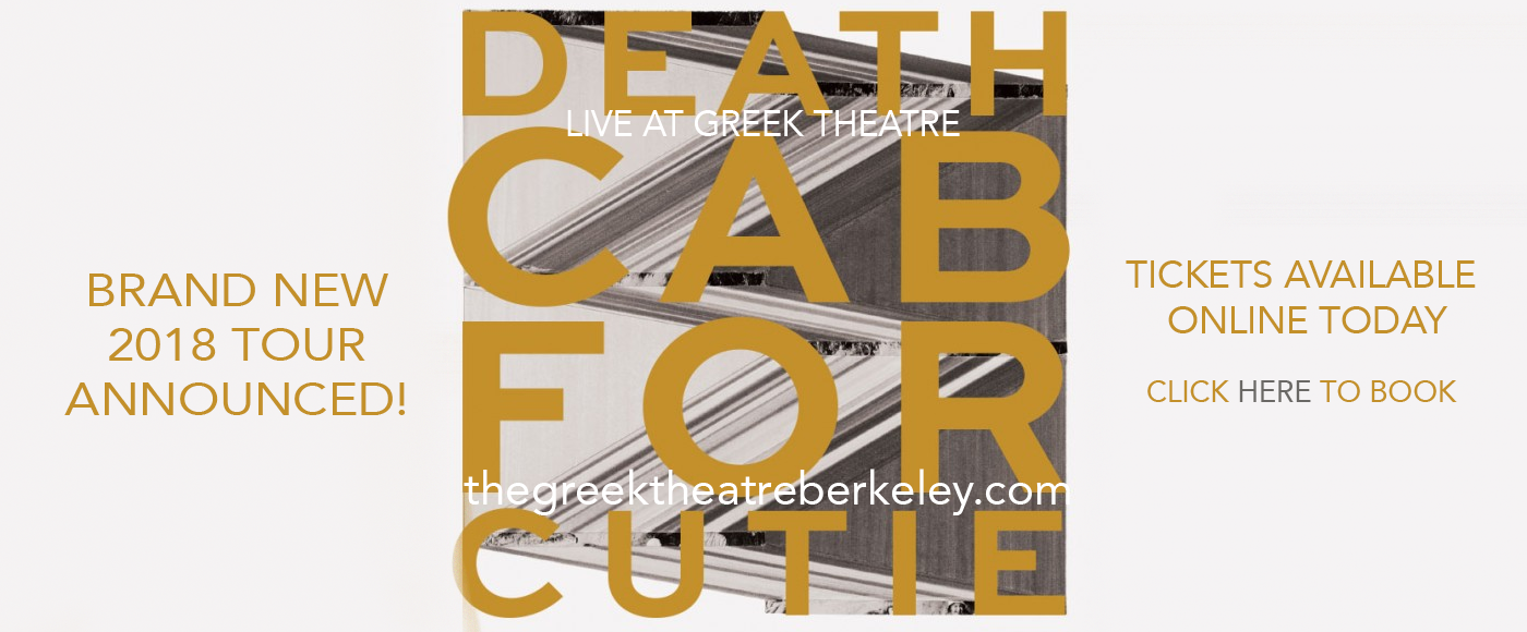 Death Cab For Cutie at Greek Theatre Berkeley
