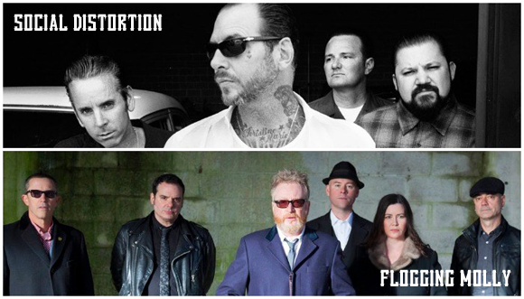 Social Distortion, Flogging Molly & The Devil Makes Three at Greek Theatre Berkeley