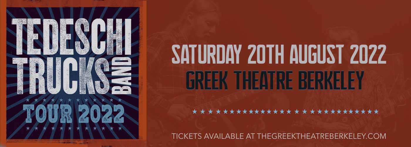 Tedeschi Trucks Band at Greek Theatre Berkeley