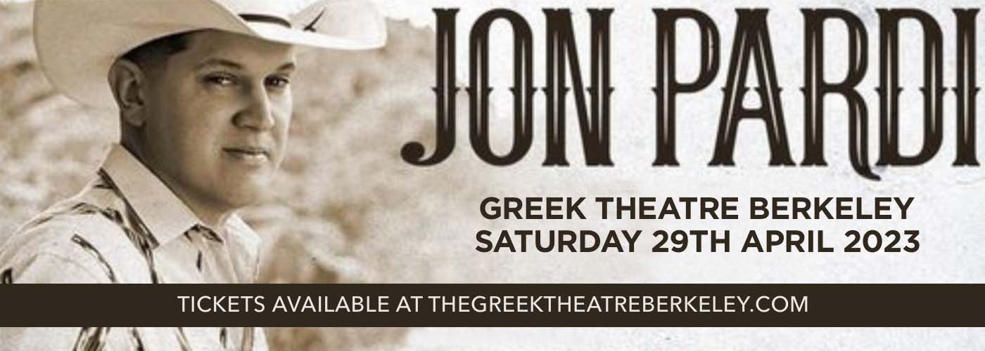 Jon Pardi at Greek Theatre Berkeley