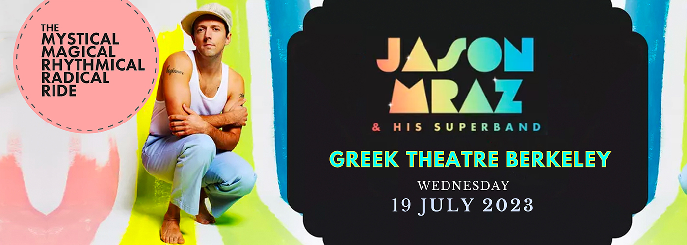 Jason Mraz at Greek Theatre Berkeley