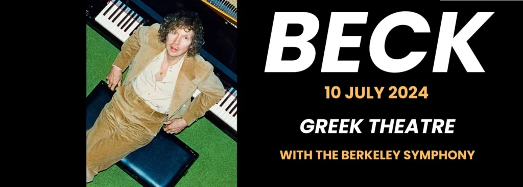 Beck & The Berkeley Symphony at Greek Theatre - U.C. Berkeley