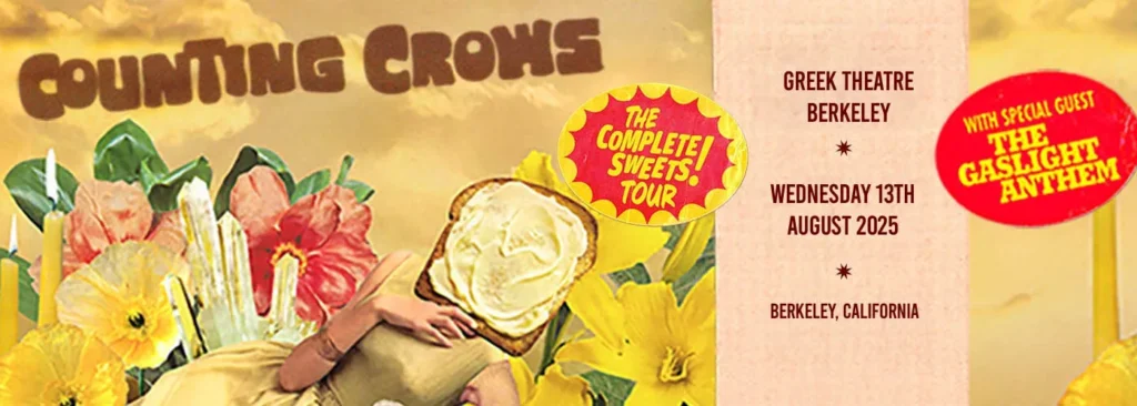 Counting Crows & The Gaslight Anthem at Greek Theatre - U.C. Berkeley