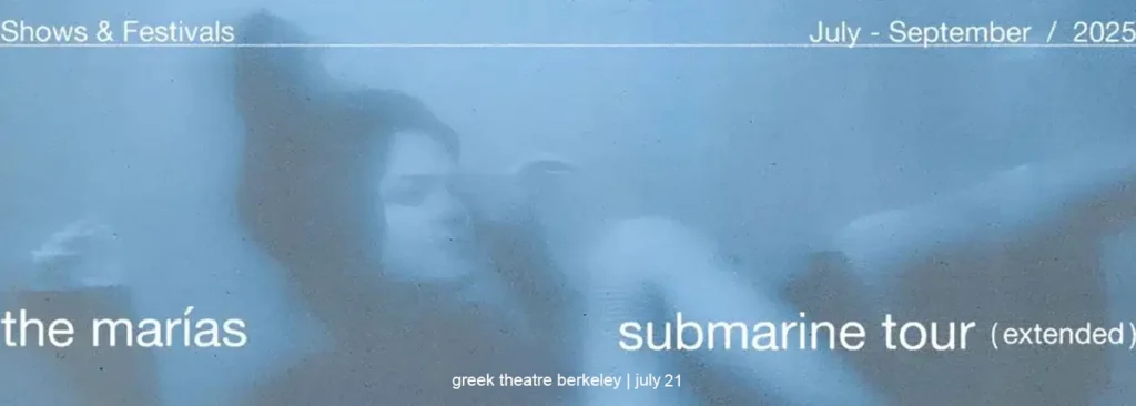 The Marias at Greek Theatre - U.C. Berkeley