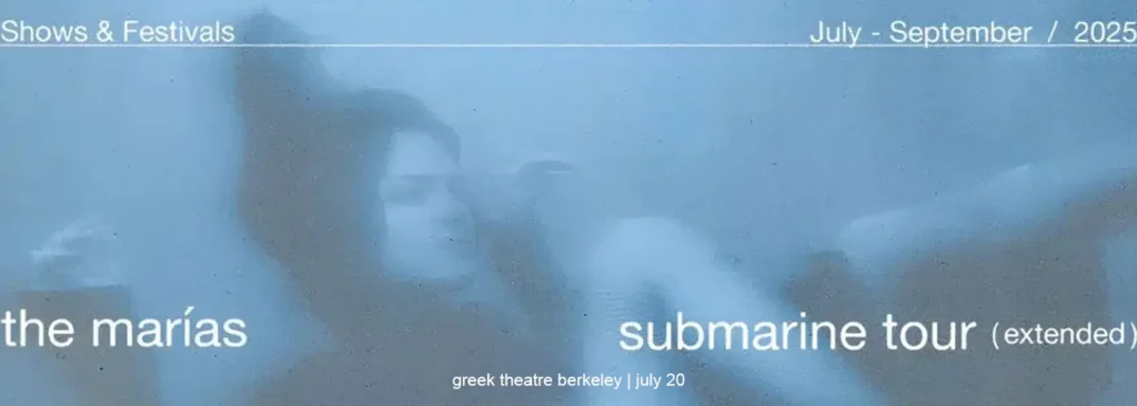 The Marias at Greek Theatre - U.C. Berkeley