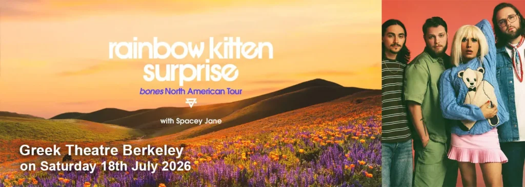Rainbow Kitten Surprise at Greek Theatre - U.C. Berkeley