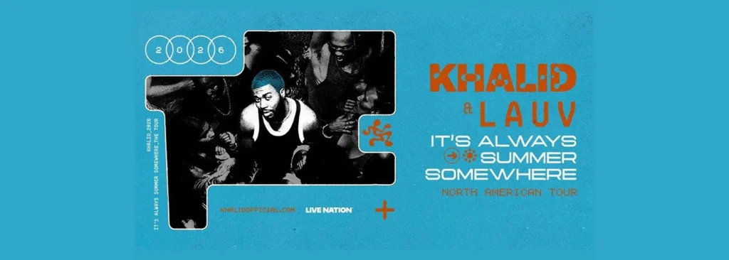 Khalid & Lauv at Greek Theatre - U.C. Berkeley