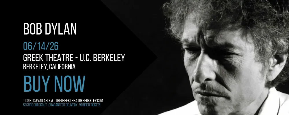 Bob Dylan at Greek Theatre - U.C. Berkeley
