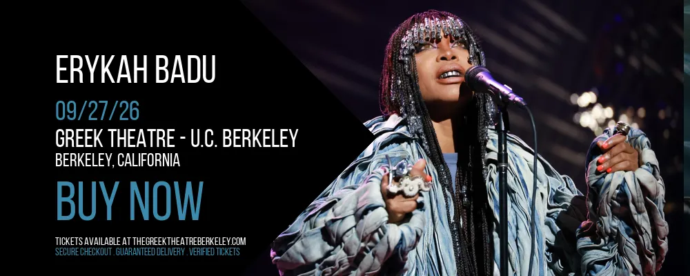Erykah Badu at Greek Theatre - U.C. Berkeley